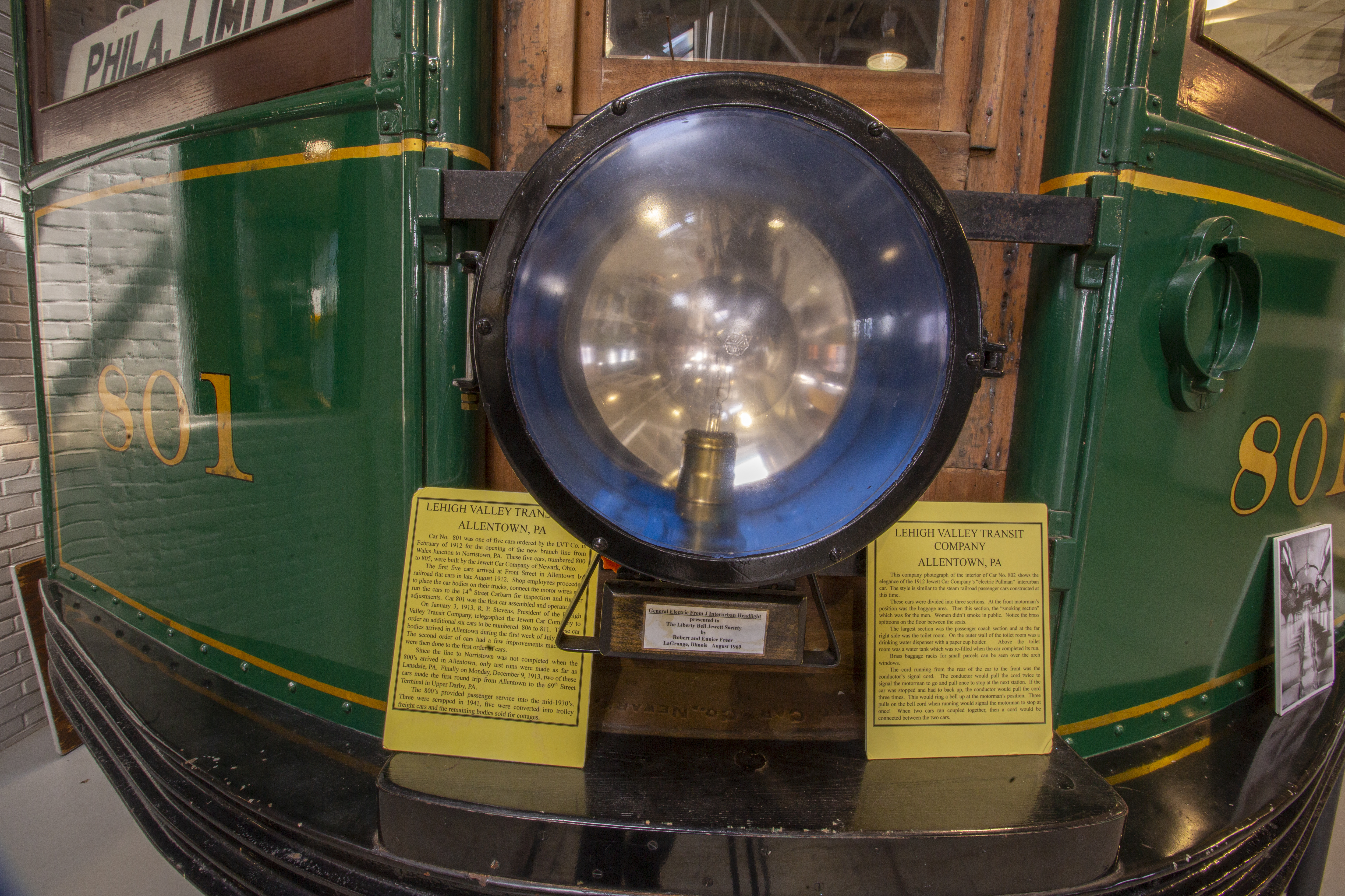 Photograph of LVT 801 Headlight, 2020 by Chris Balton.